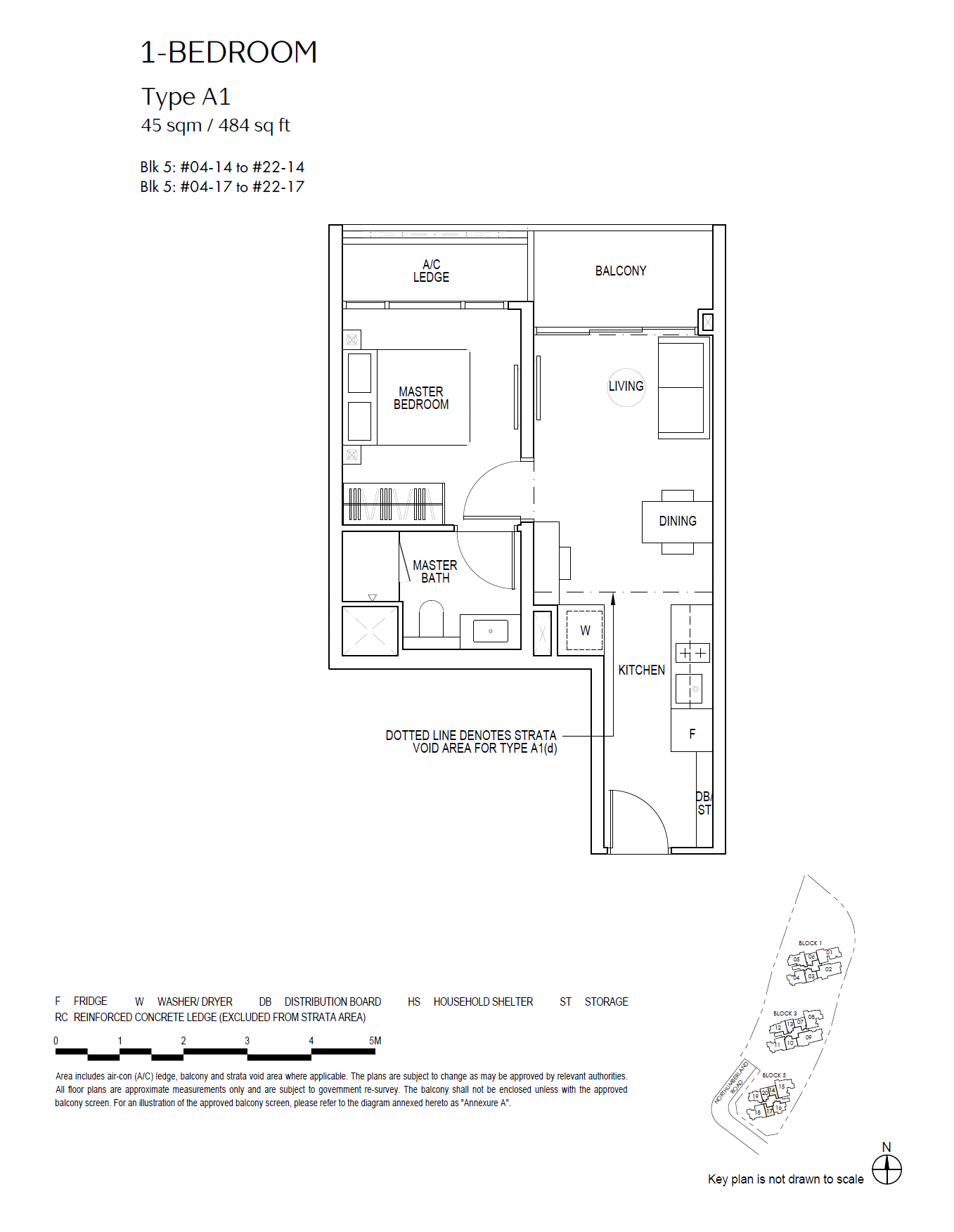 Piccadilly Grand 1 Bedroom Floor Plan 3