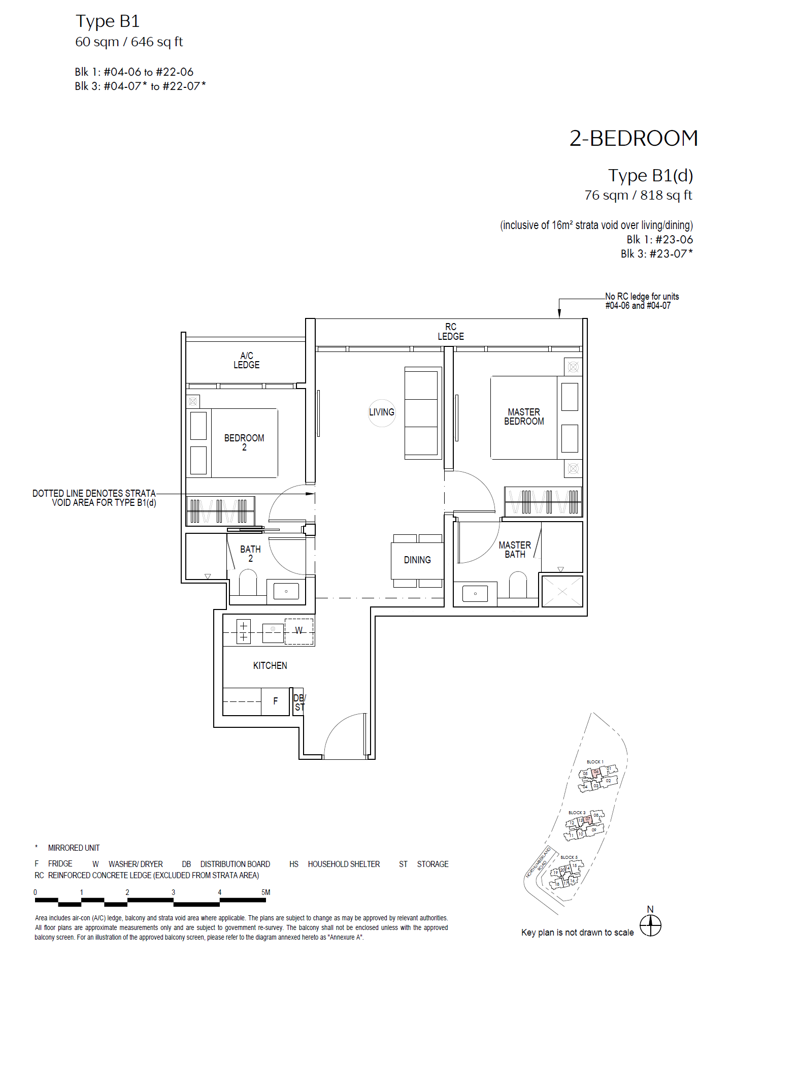 Piccadilly Grand 1 Bedroom Floor Plan 4