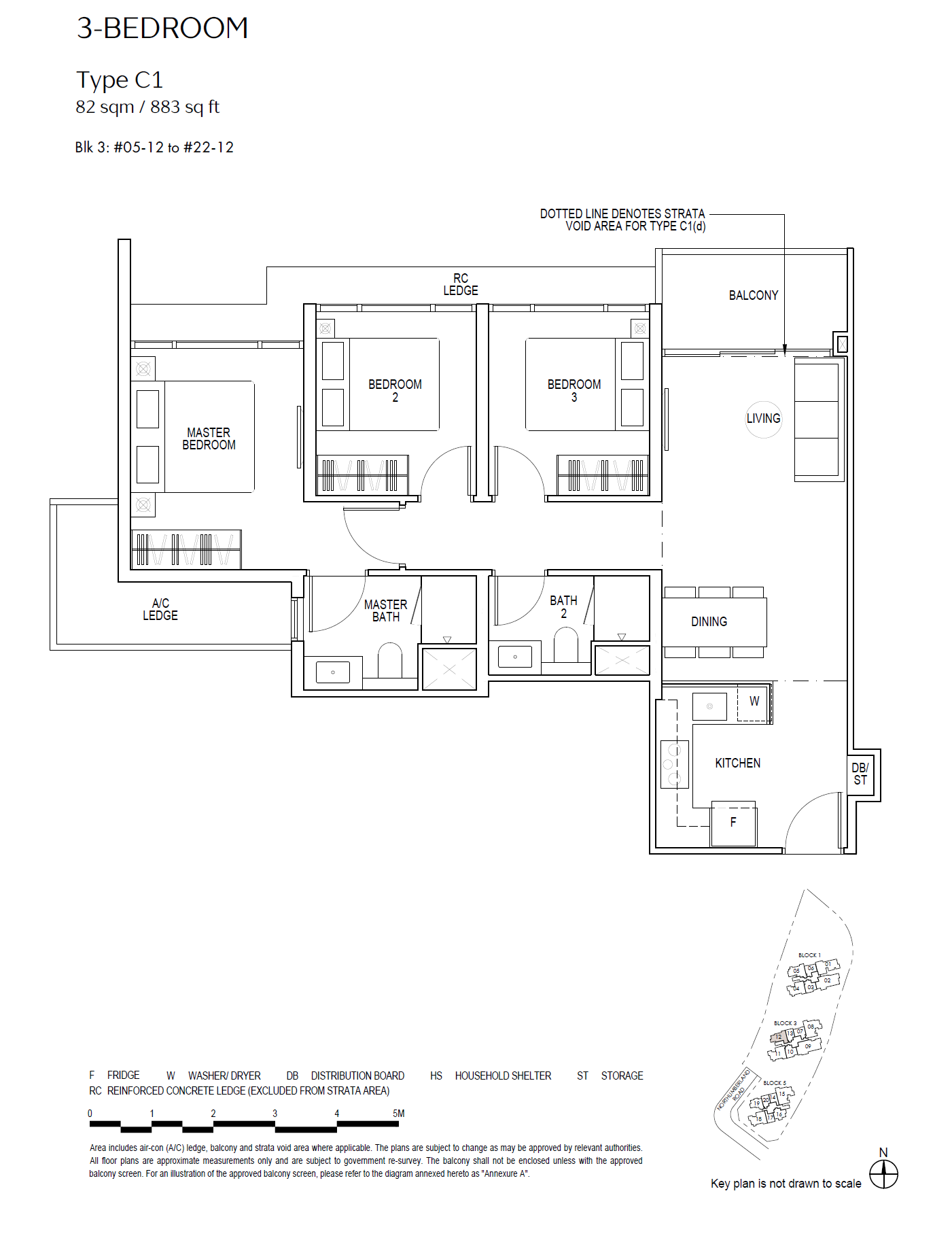 Piccadilly Grand 1 Bedroom Floor Plan 7