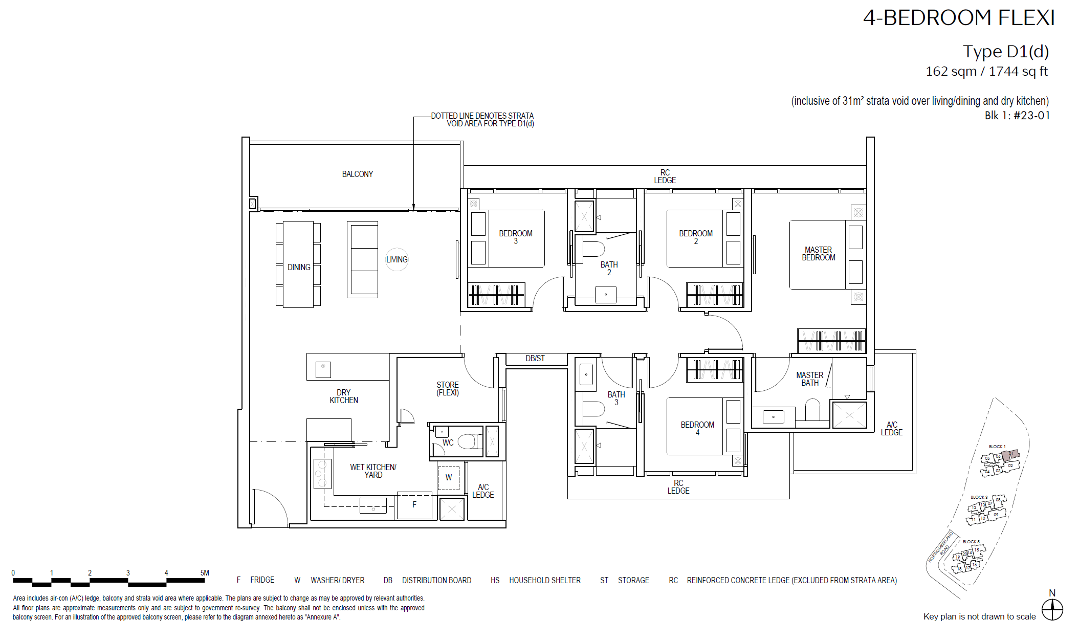 Piccadilly Grand 1 Bedroom Floor Plan 8