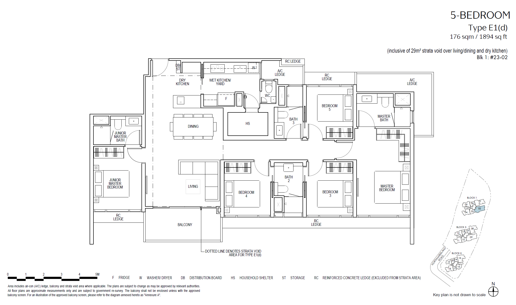 Piccadilly Grand 1 Bedroom Floor Plan 11