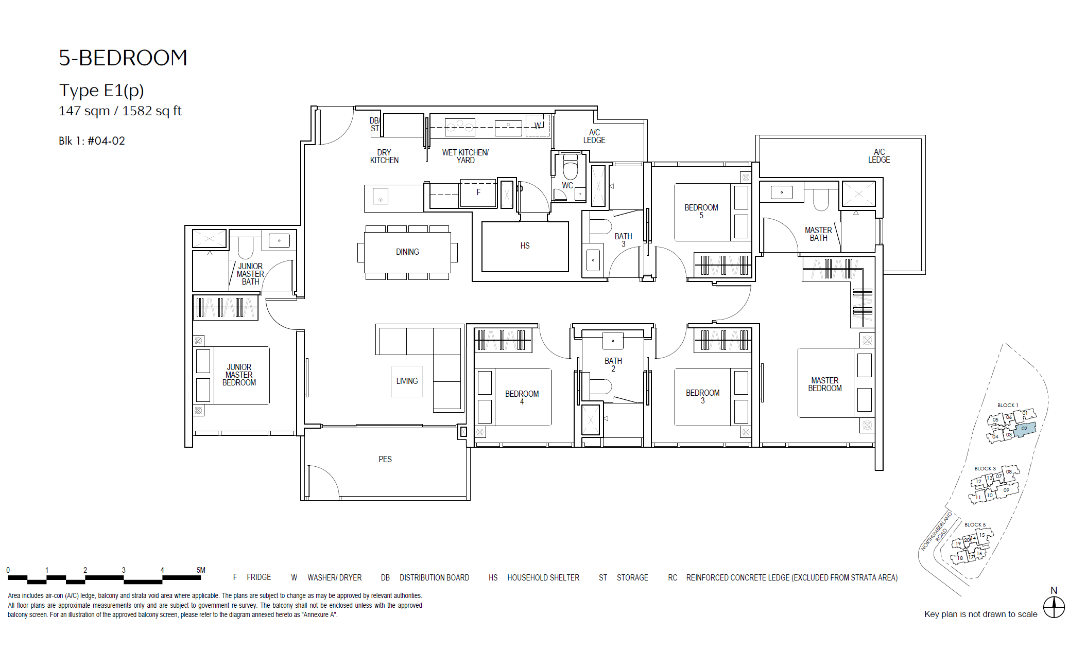 Piccadilly Grand 1 Bedroom Floor Plan 12
