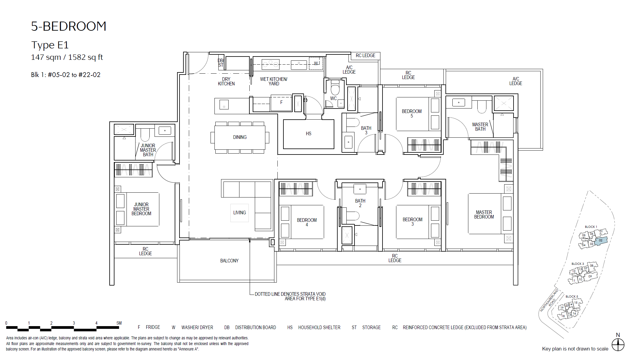Piccadilly Grand 1 Bedroom Floor Plan 13